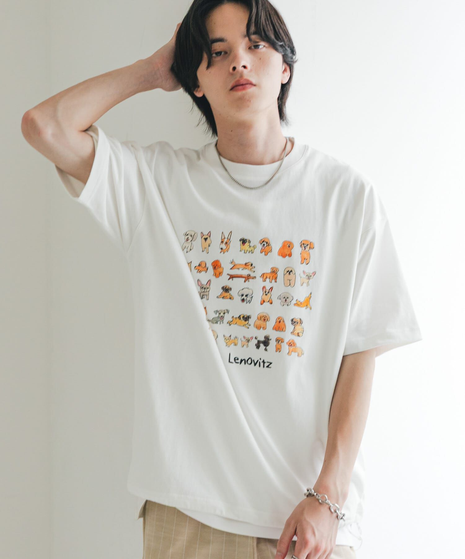 SENSE OF PLACE by URBAN RESEARCH「『別注』Ben Lenovitz&times;SENSE OF PLACE　SHORT-SLEEVE T-SHIRTS」|Tシャツ・カットソー|