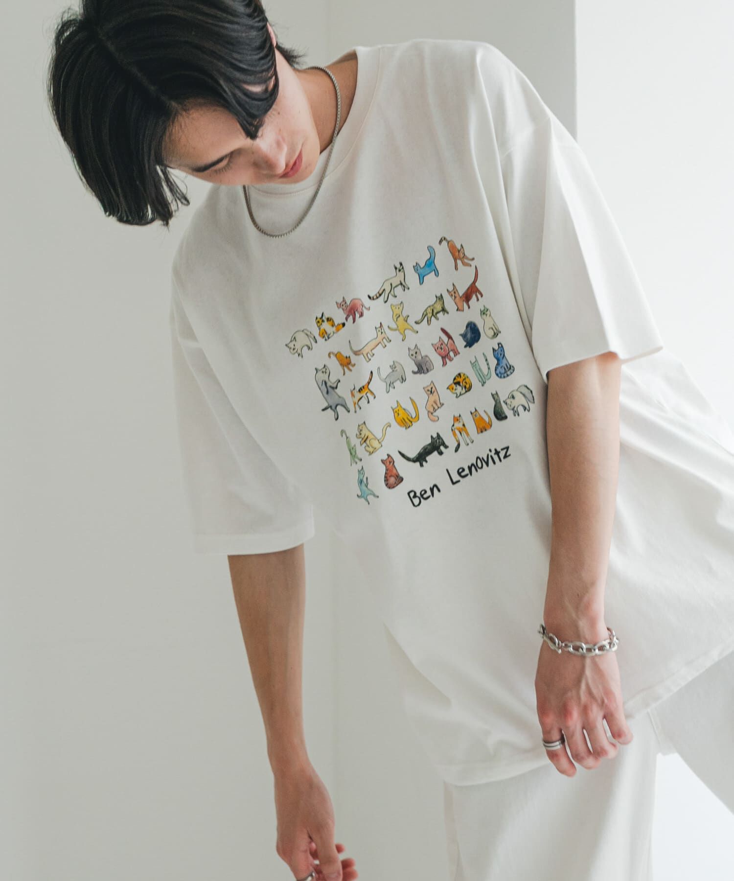 SENSE OF PLACE by URBAN RESEARCH「『別注』Ben Lenovitz&times;SENSE OF PLACE　SHORT-SLEEVE T-SHIRTS」|Tシャツ・カットソー|
