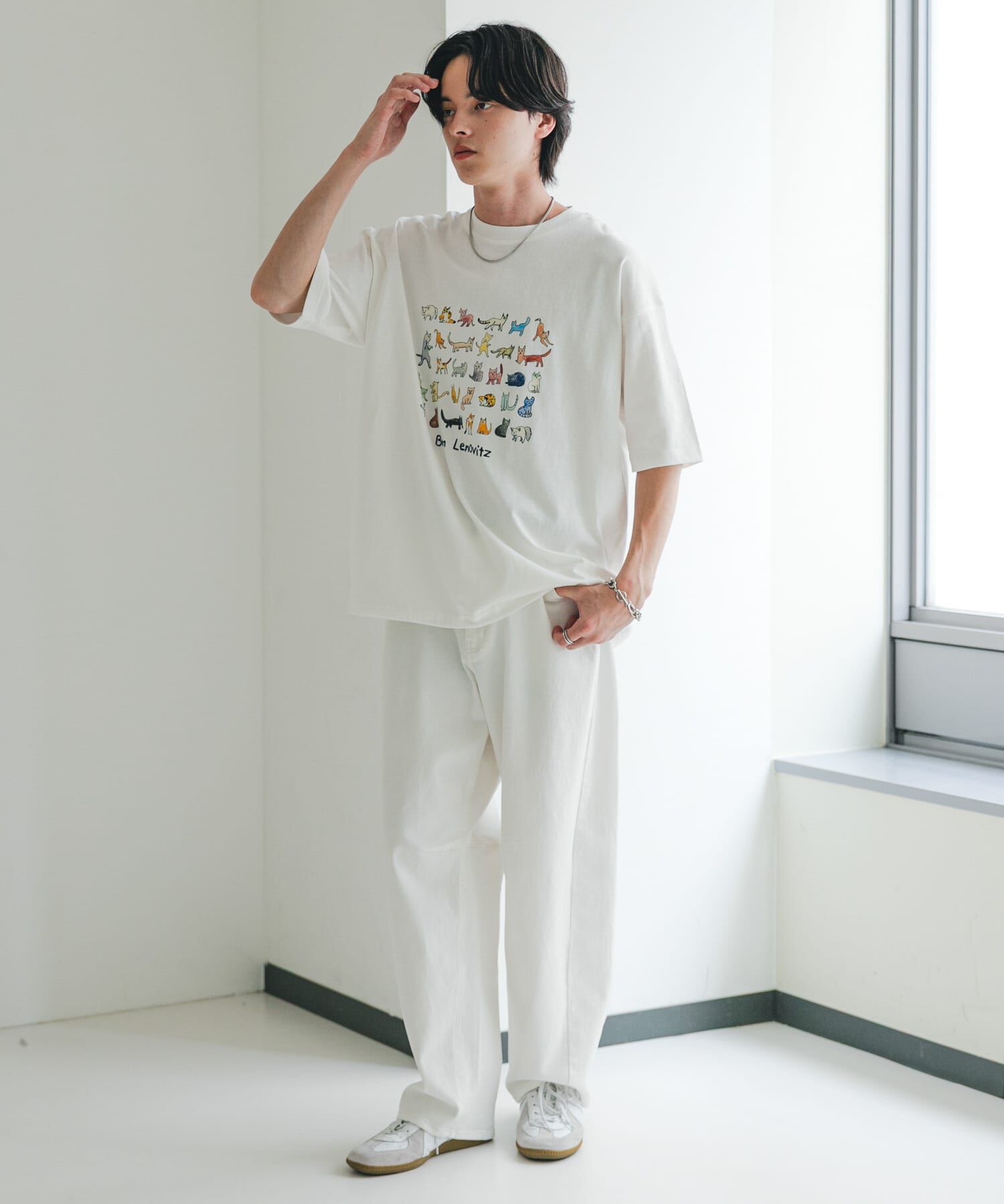 SENSE OF PLACE by URBAN RESEARCH「『別注』Ben Lenovitz&times;SENSE OF PLACE　SHORT-SLEEVE T-SHIRTS」|Tシャツ・カットソー|