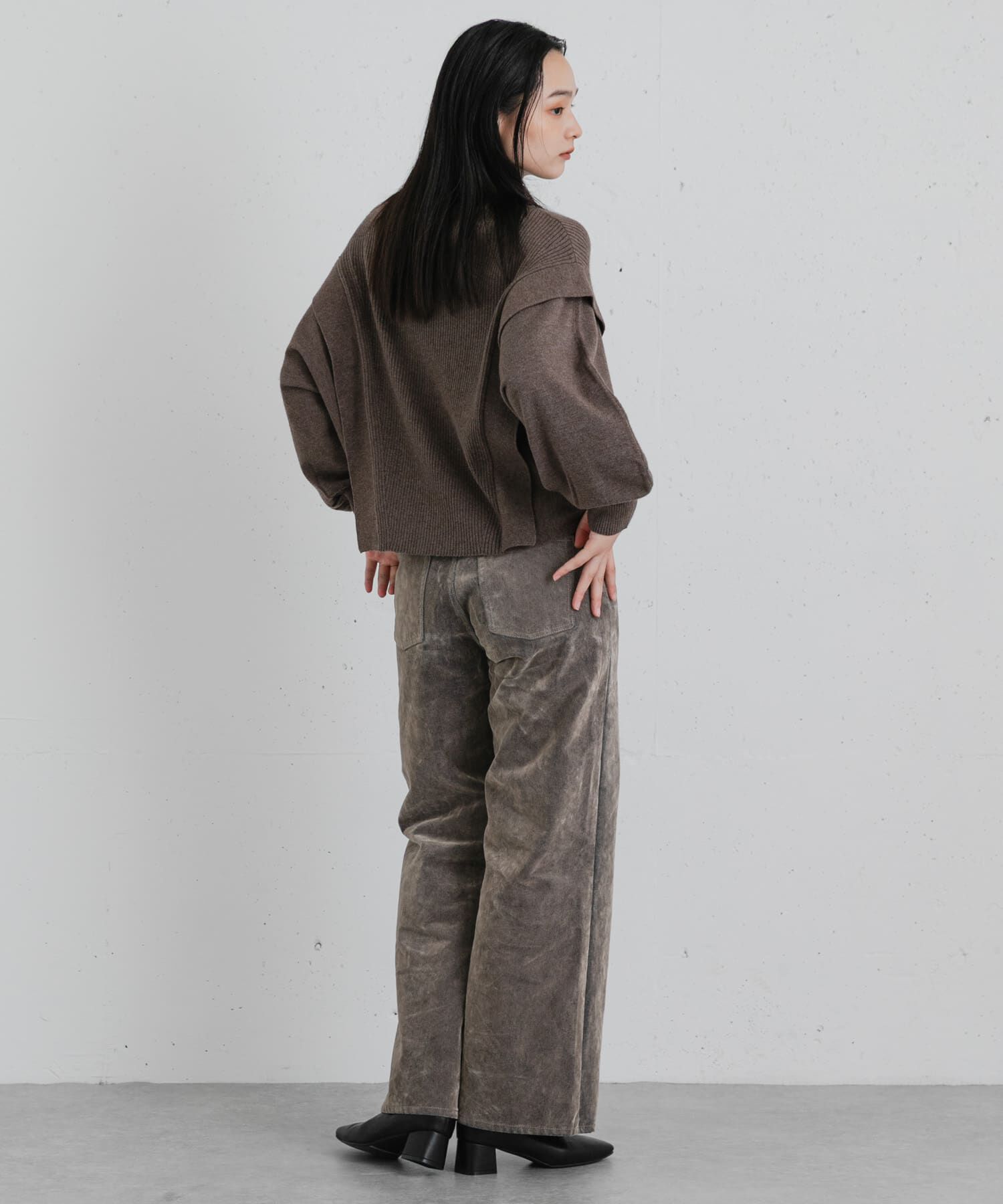 SENSE OF PLACE by URBAN RESEARCH「『洗濯可』ストレッチショルダータックセーター」|ニット・セーター|