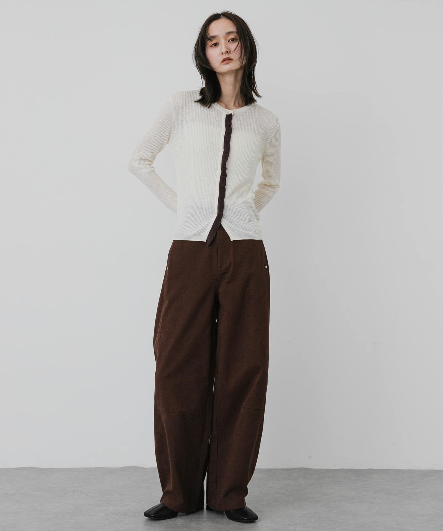 SENSE OF PLACE by URBAN RESEARCH「バレルレッグチノパンツ」|その他|