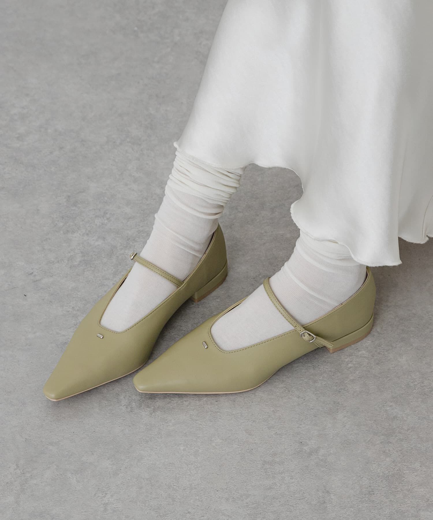 SENSE OF PLACE by URBAN RESEARCH「メタルポインテッドパンプス」|パンプス|