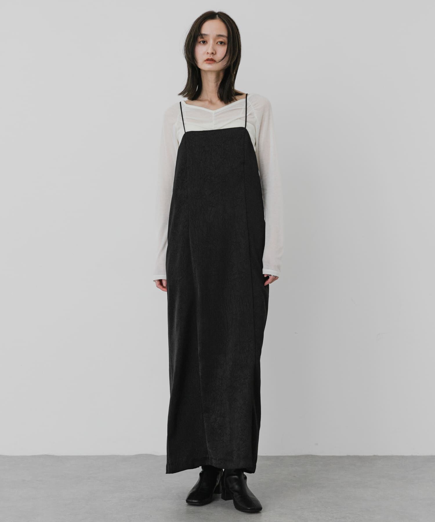 SENSE OF PLACE by URBAN RESEARCH「バックシャンサテンキャミワンピース」|ワンピース|
