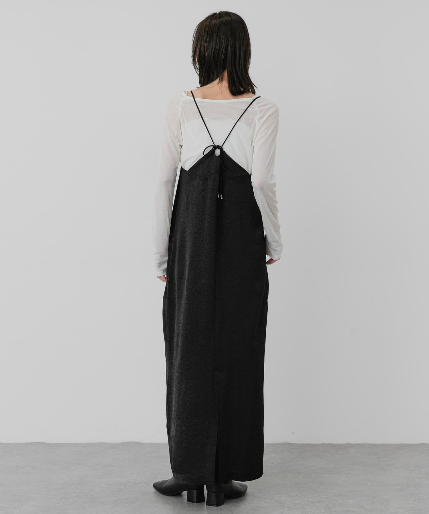 SENSE OF PLACE by URBAN RESEARCH「バックシャンサテンキャミワンピース」|ワンピース|