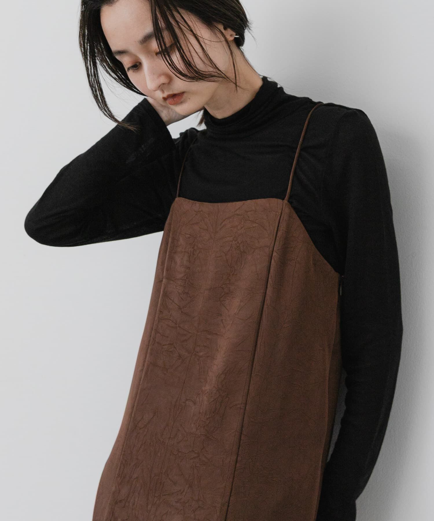 SENSE OF PLACE by URBAN RESEARCH「シアーリブハイネックカットソー」|Tシャツ・カットソー|ブラック