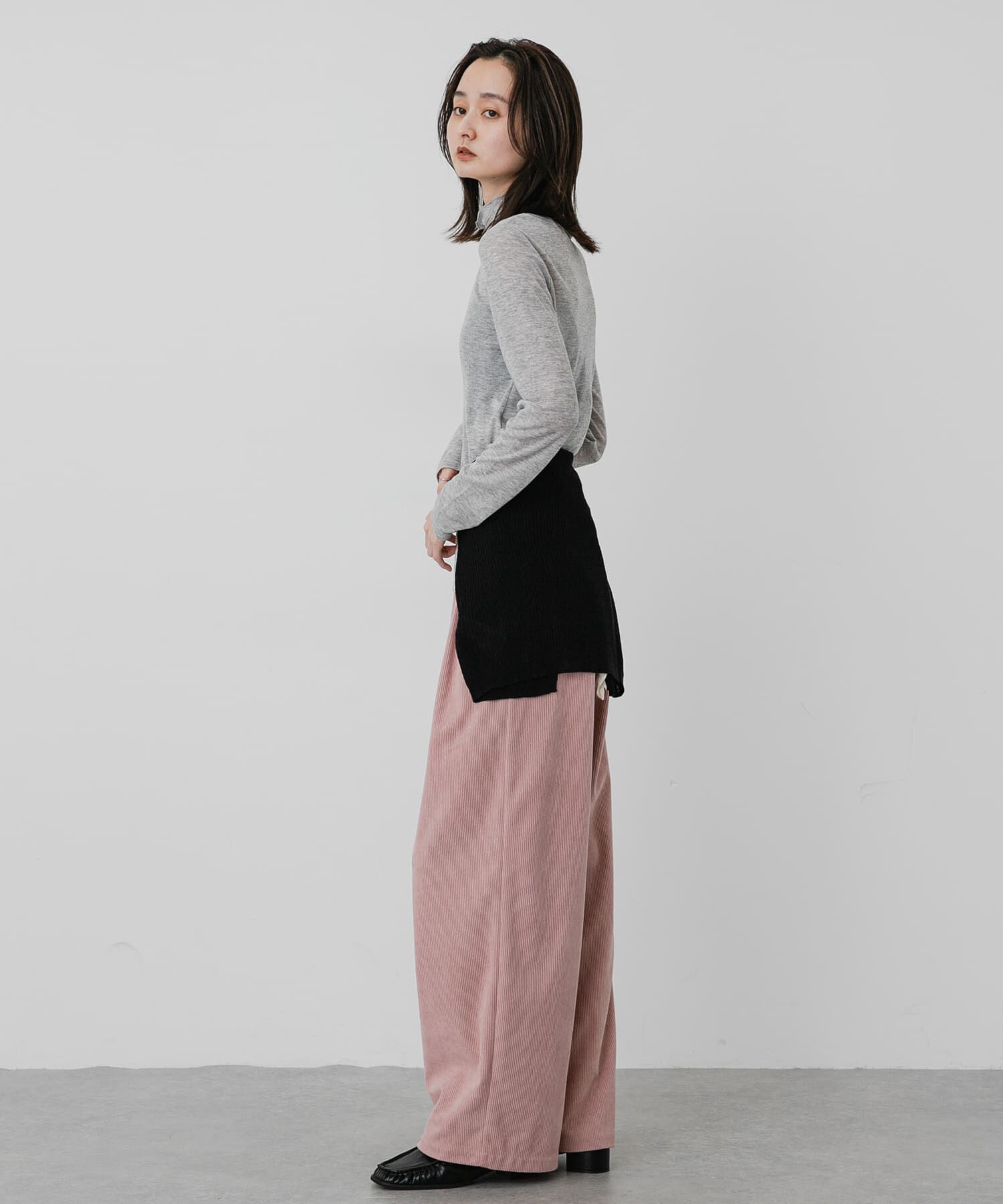 SENSE OF PLACE by URBAN RESEARCH「シアーリブハイネックカットソー」|Tシャツ・カットソー|