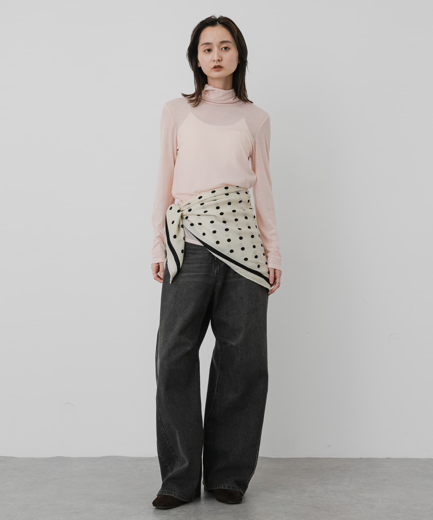 SENSE OF PLACE by URBAN RESEARCH「シアーリブハイネックカットソー」|Tシャツ・カットソー|