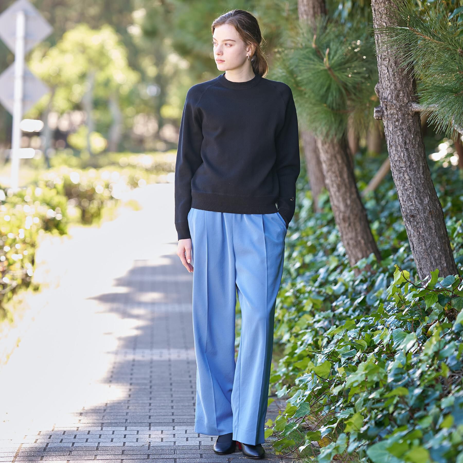 DRESSTERIOR「【洗える/7色展開】ウォッシャブルコットンカシミヤニット」|ニット・セーター|