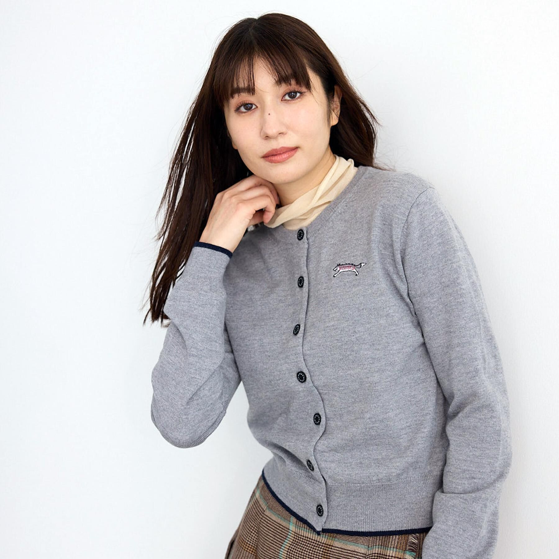 DRESSTERIOR「【STORY11月号掲載】ゼニアバルーファキャッシュウールクルーネックカーディガン」|カーディガン|