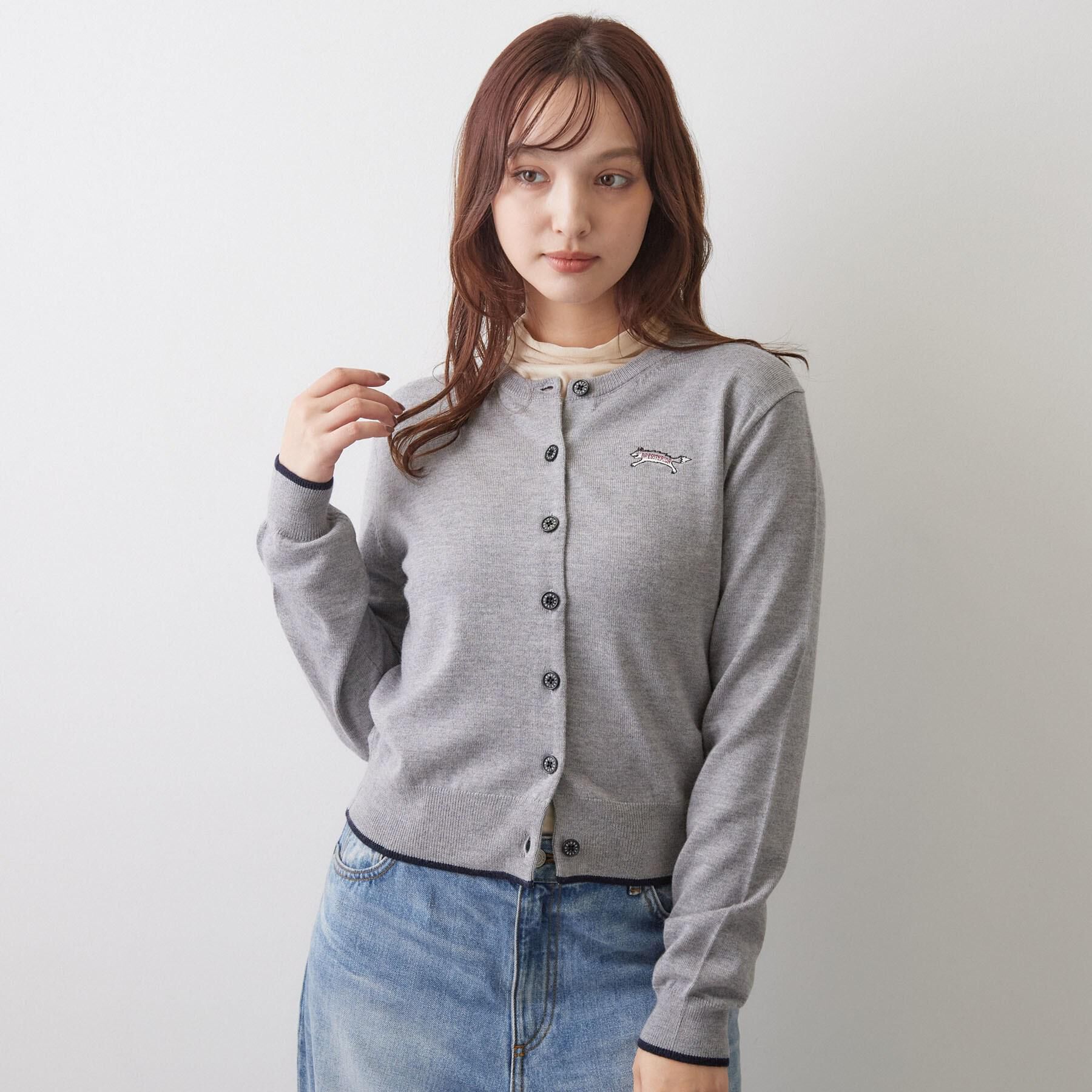 DRESSTERIOR「【STORY11月号掲載】ゼニアバルーファキャッシュウールクルーネックカーディガン」|カーディガン|