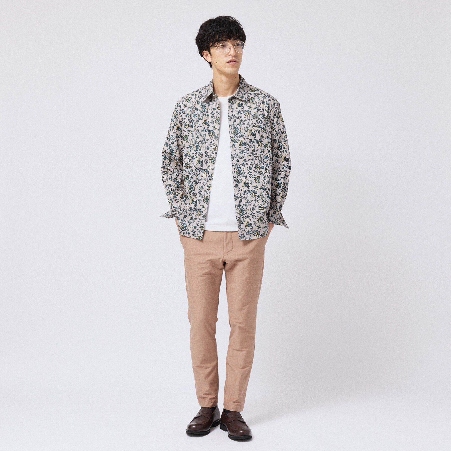 TAKEO KIKUCHI「【LIMITED】フラワープリントシャツ」|シャツ・ブラウス|