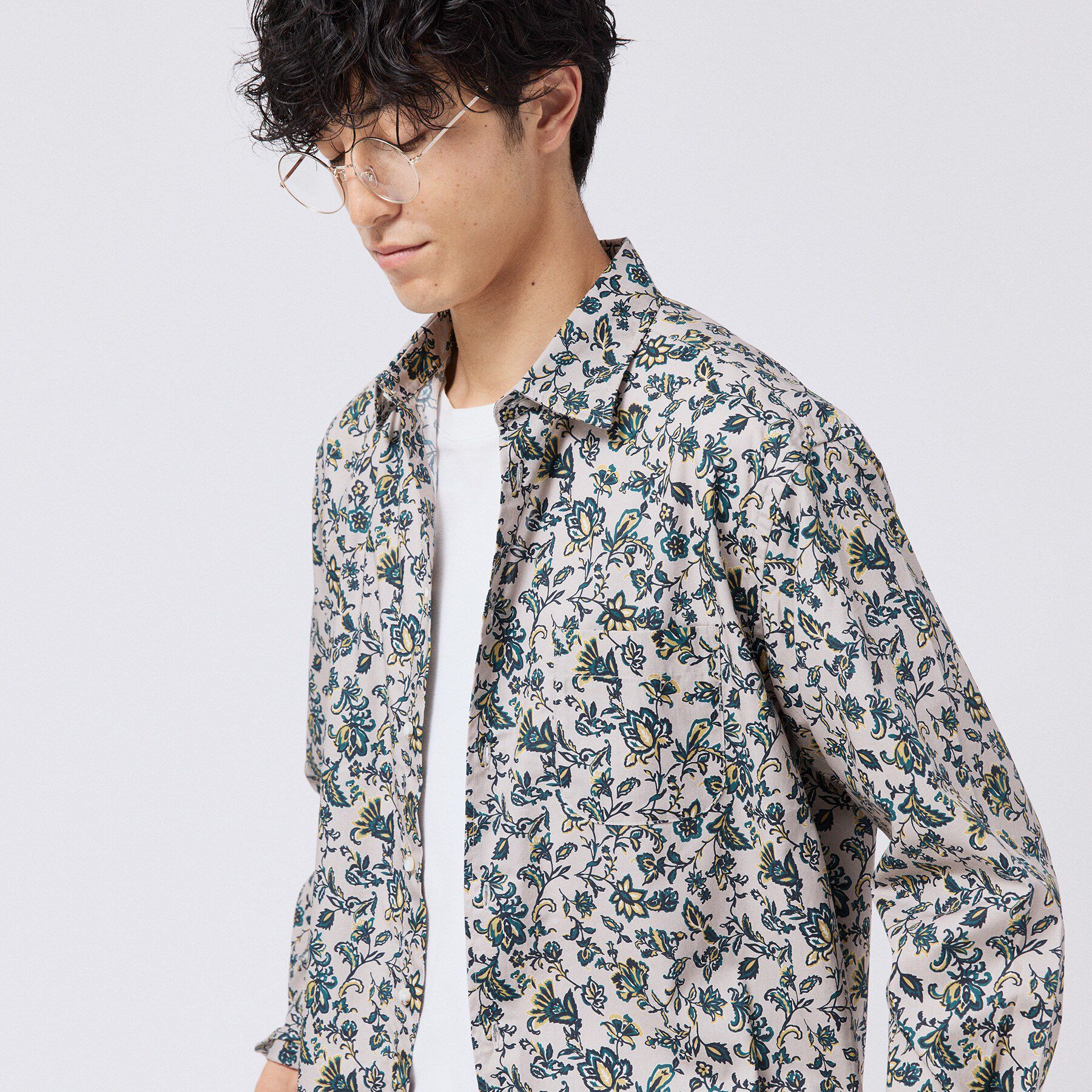 TAKEO KIKUCHI「【LIMITED】フラワープリントシャツ」|シャツ・ブラウス|