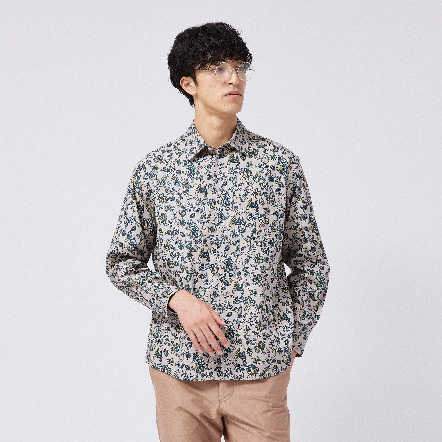 TAKEO KIKUCHI「【LIMITED】フラワープリントシャツ」|シャツ・ブラウス|