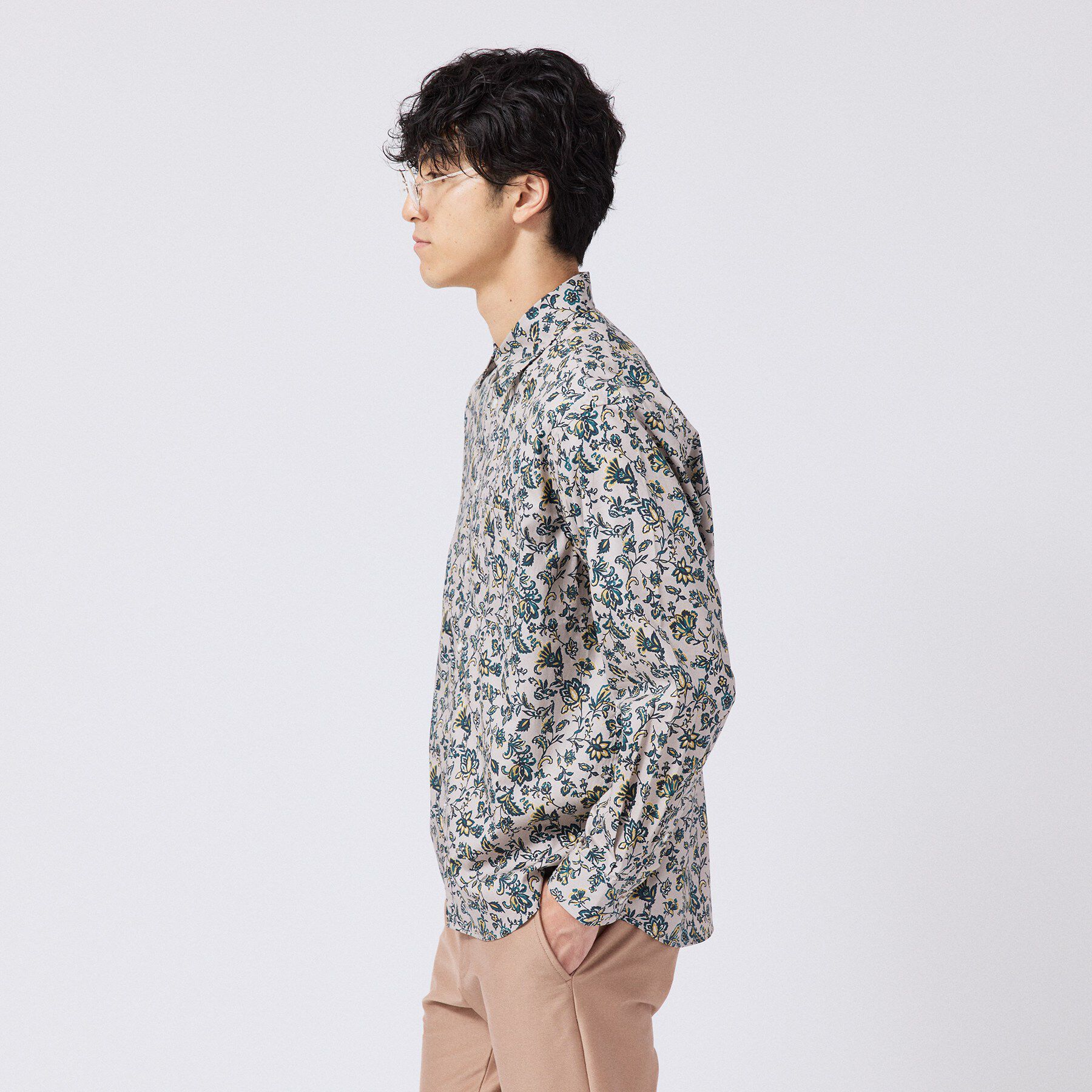 TAKEO KIKUCHI「【LIMITED】フラワープリントシャツ」|シャツ・ブラウス|