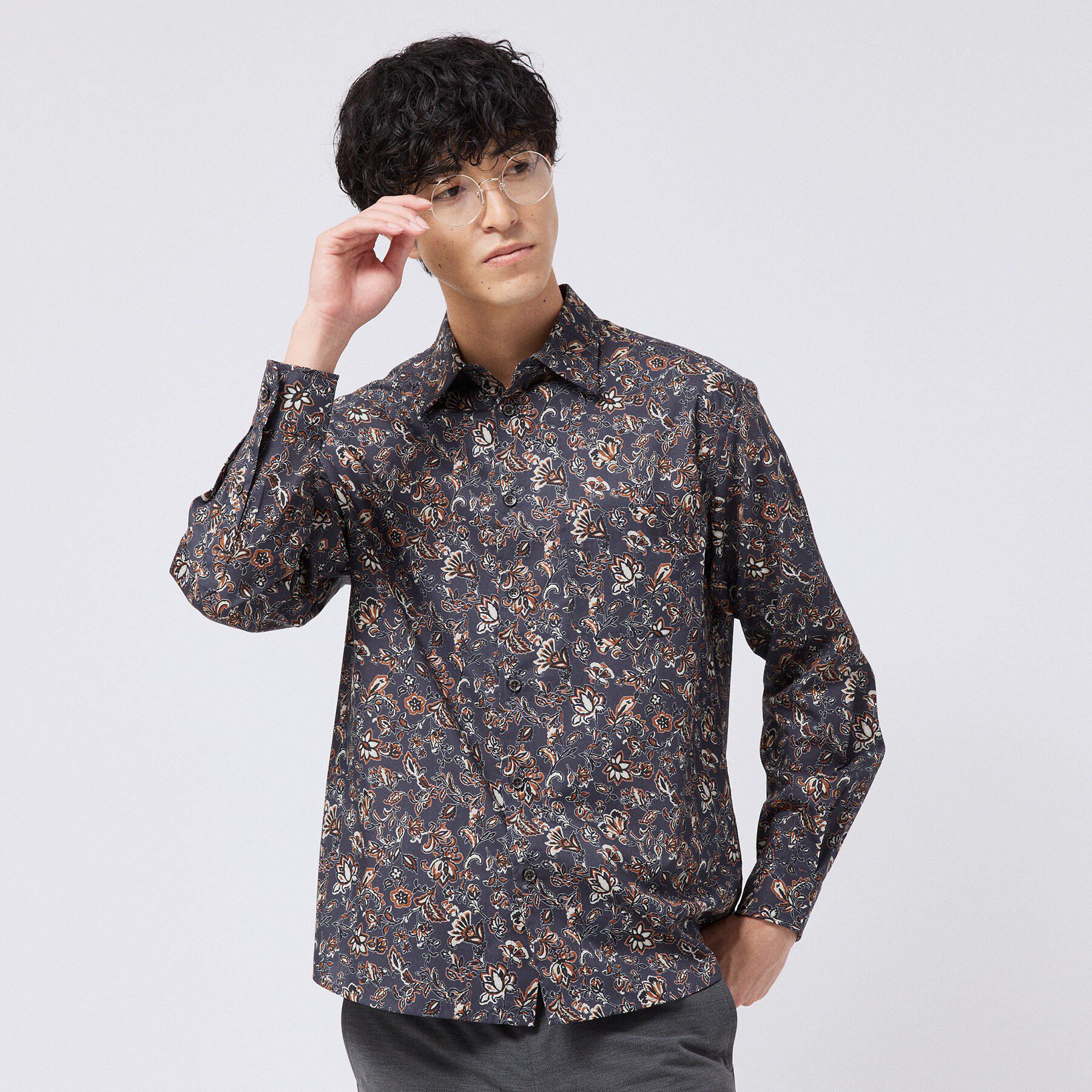 TAKEO KIKUCHI「【LIMITED】フラワープリントシャツ」|シャツ・ブラウス|
