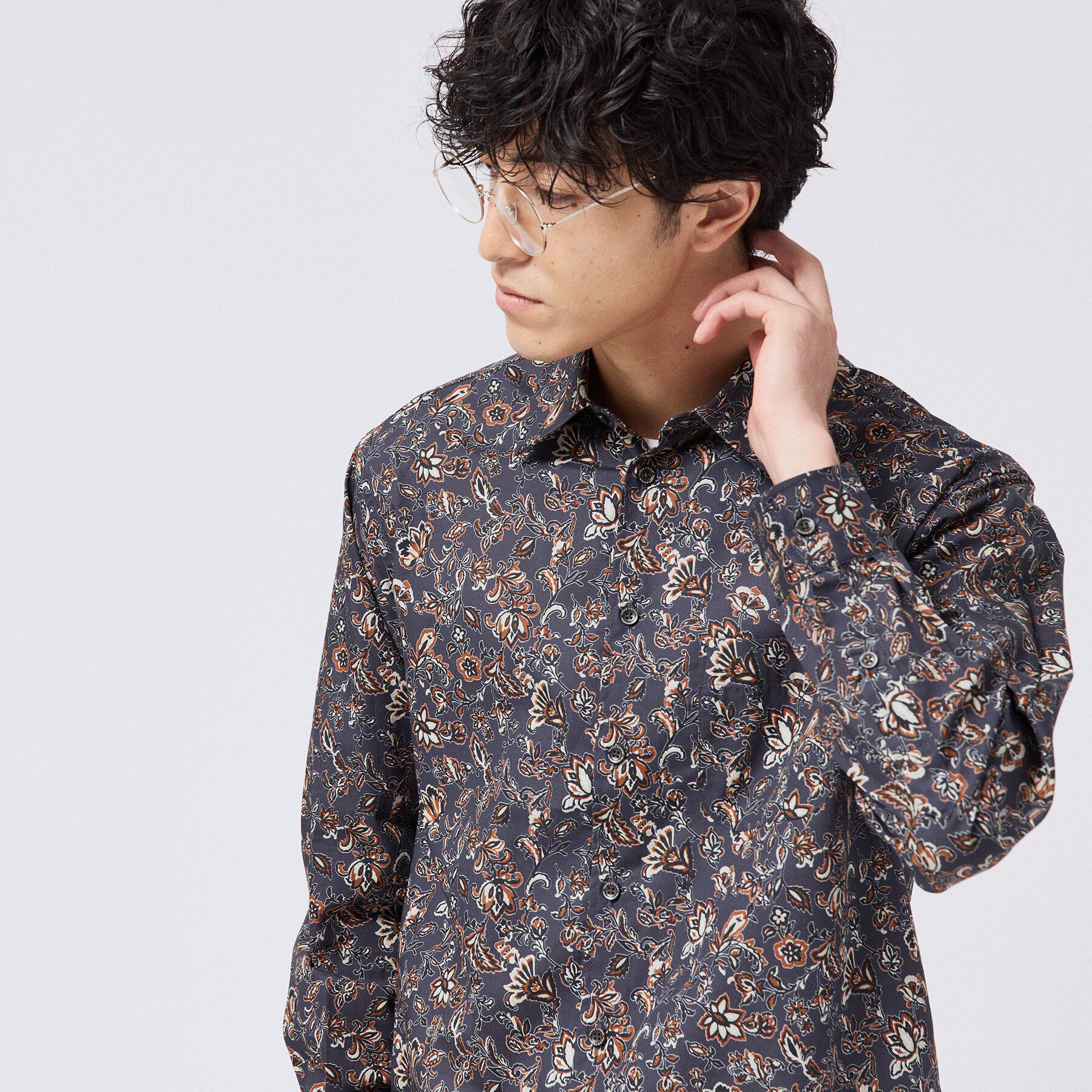 TAKEO KIKUCHI「【LIMITED】フラワープリントシャツ」|シャツ・ブラウス|
