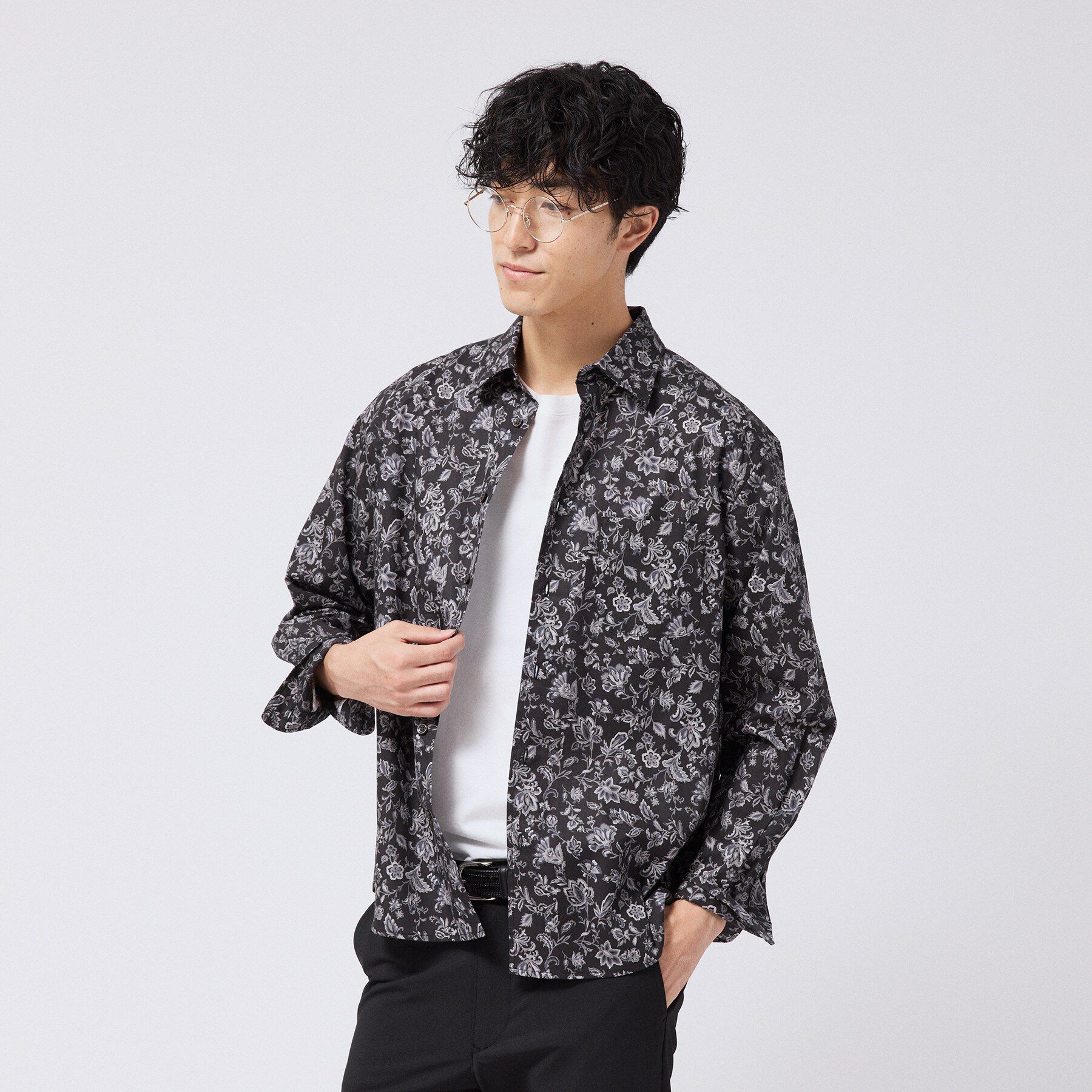 TAKEO KIKUCHI「【LIMITED】フラワープリントシャツ」|シャツ・ブラウス|