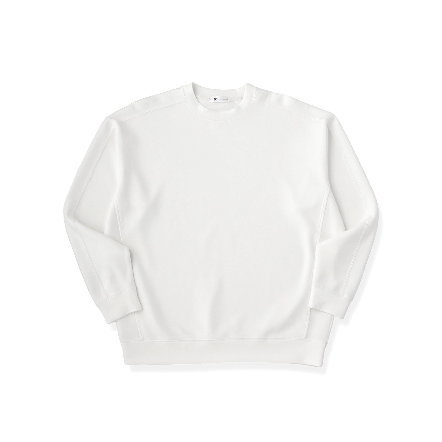 tk.TAKEO KIKUCHI「【TOROMIシリーズ】シルキータッチスウェットクルー」|Tシャツ・カットソー|