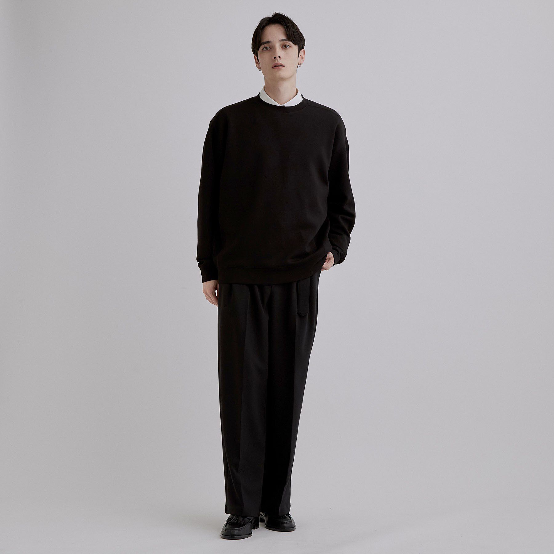 tk.TAKEO KIKUCHI「【TOROMIシリーズ】シルキータッチスウェットクルー」|Tシャツ・カットソー|