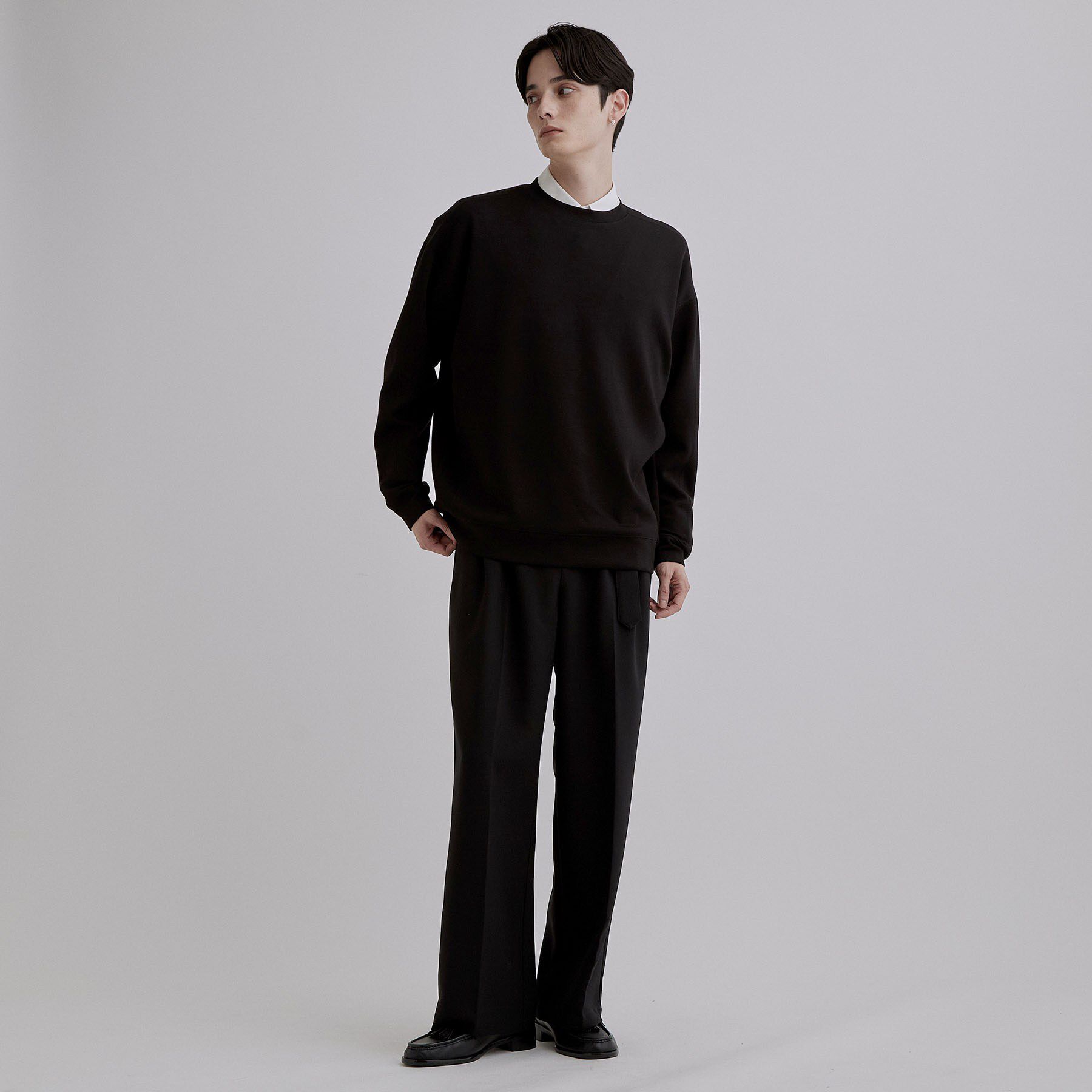 tk.TAKEO KIKUCHI「【TOROMIシリーズ】シルキータッチスウェットクルー」|Tシャツ・カットソー|