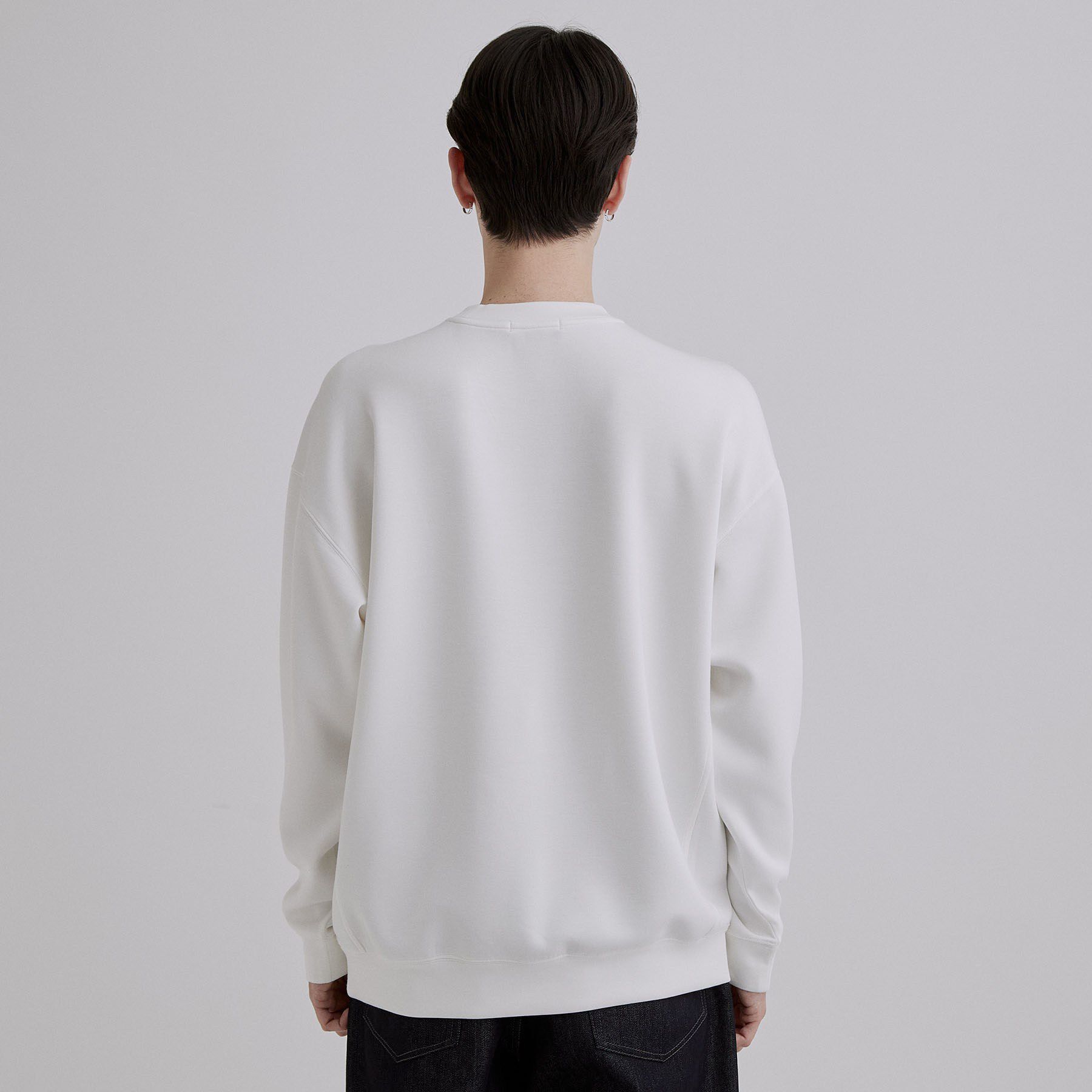 tk.TAKEO KIKUCHI「【TOROMIシリーズ】シルキータッチスウェットクルー」|Tシャツ・カットソー|