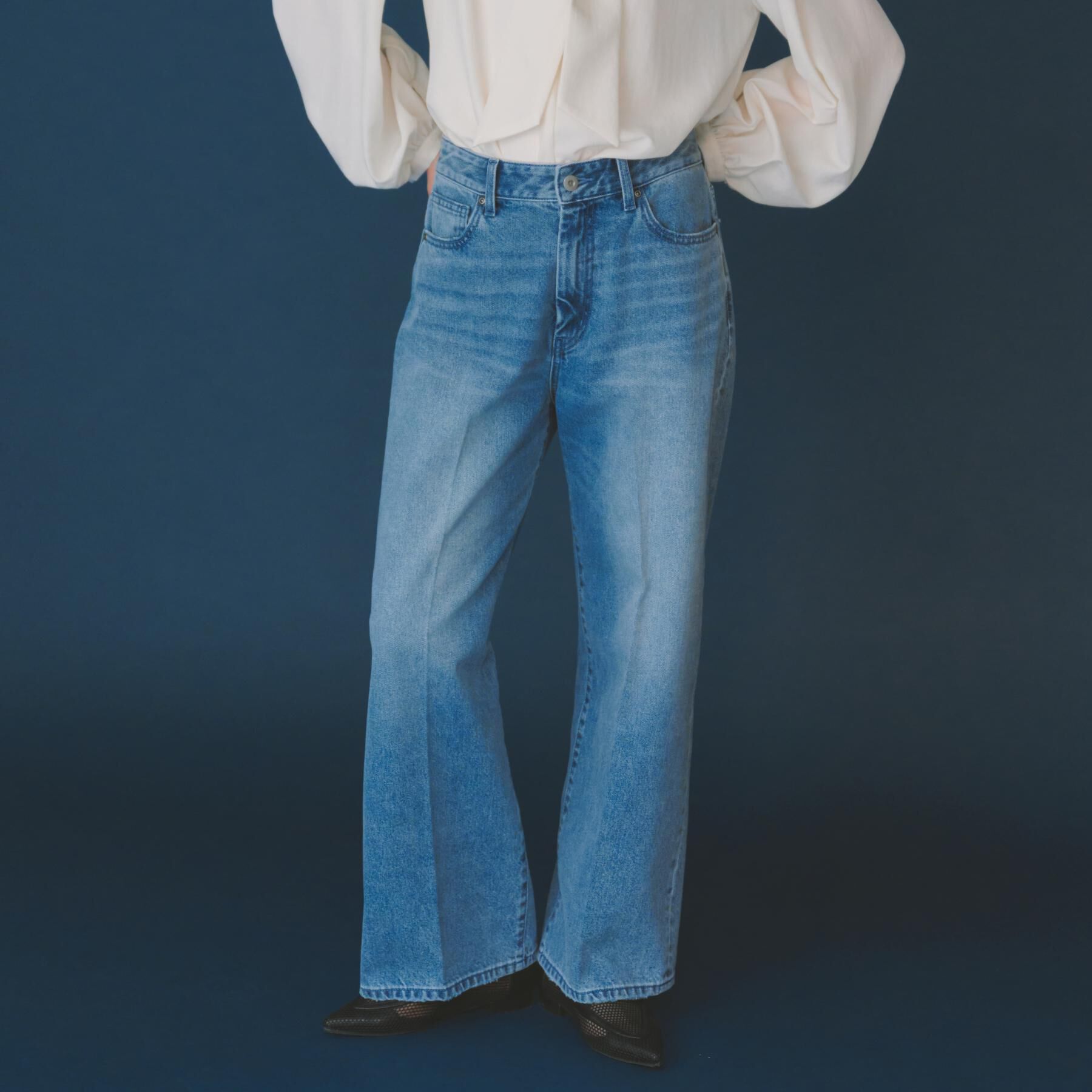 THE SHOP TK「AIBO DENIM ワイド」|デニム|