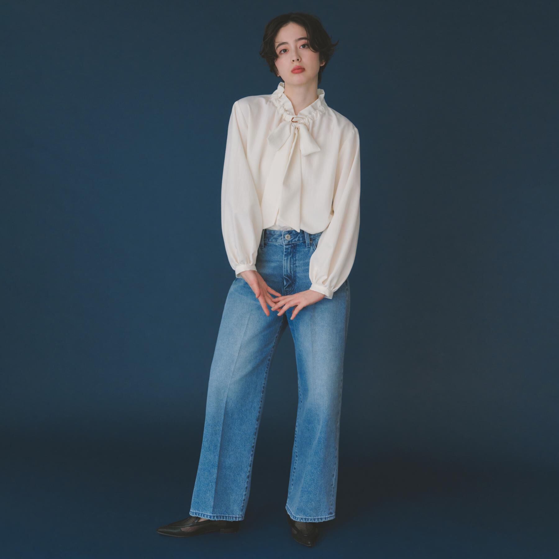THE SHOP TK「AIBO DENIM ワイド」|デニム|