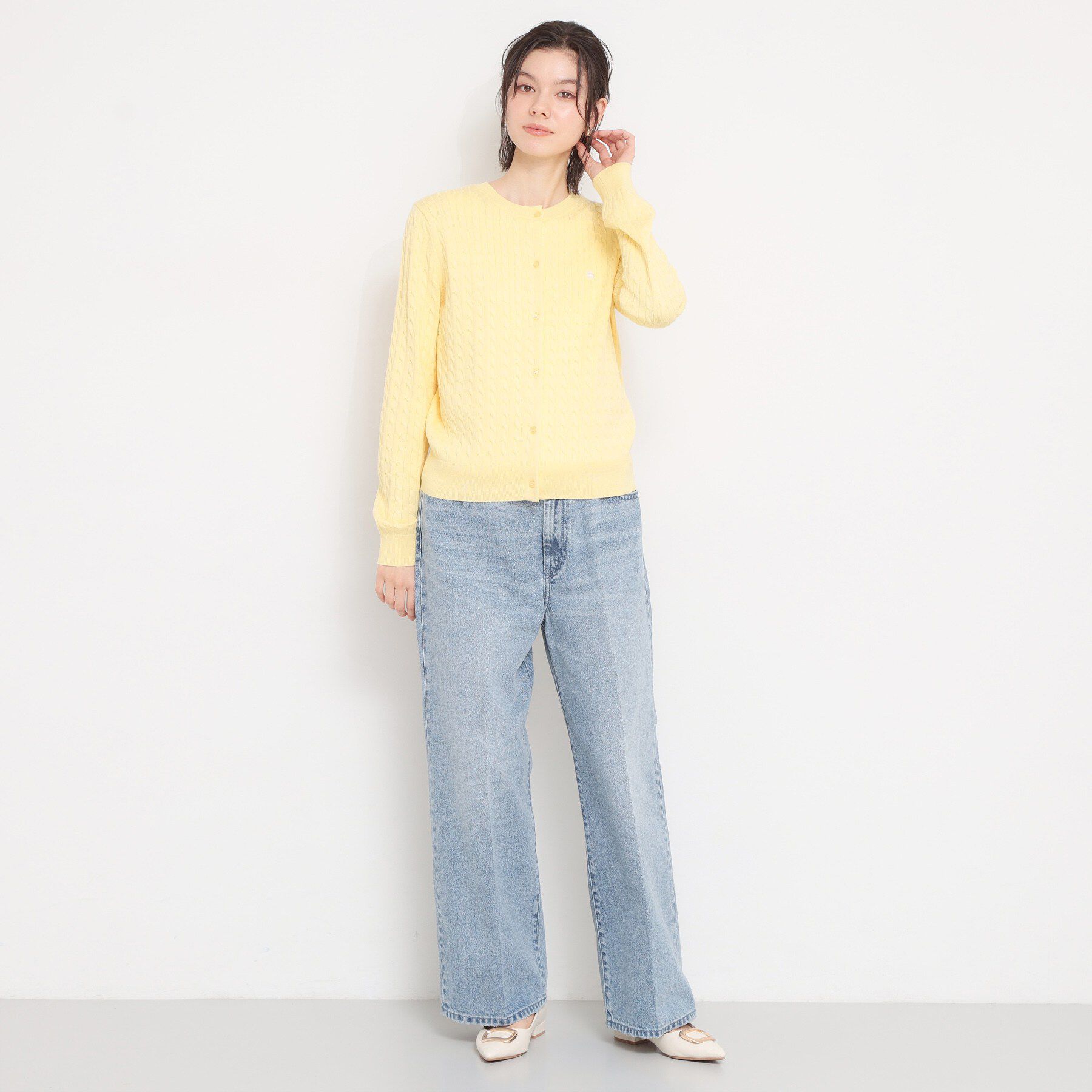 THE SHOP TK「【POLO BCS 別注】ケーブルカーディガン」|カーディガン|