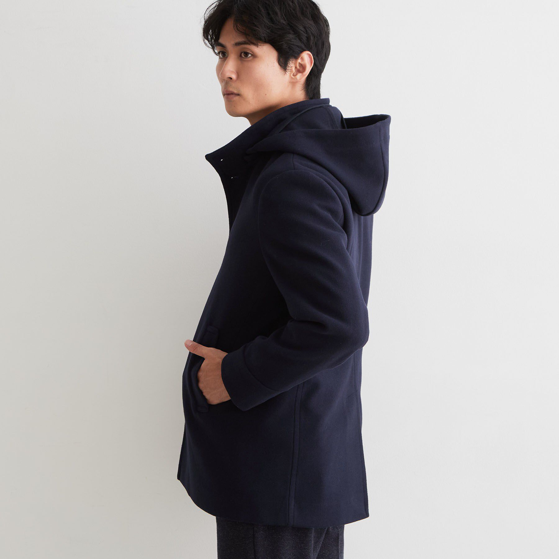 THE SHOP TK「【洗える／ビジネス兼用／2WAY】ウーリック スタンドカラーコート」|その他|