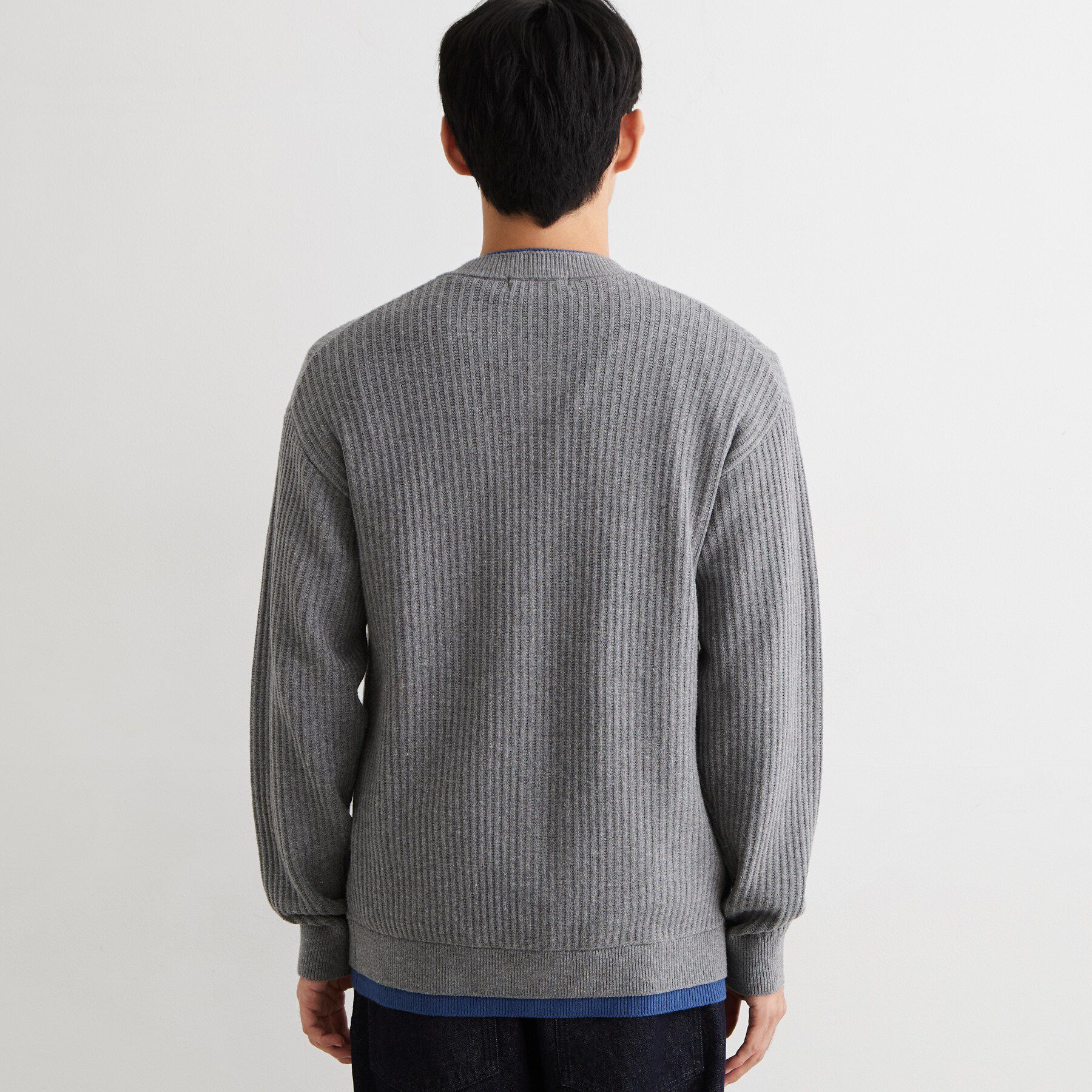 THE SHOP TK「レイヤードデザイン カーディガン」|カーディガン|