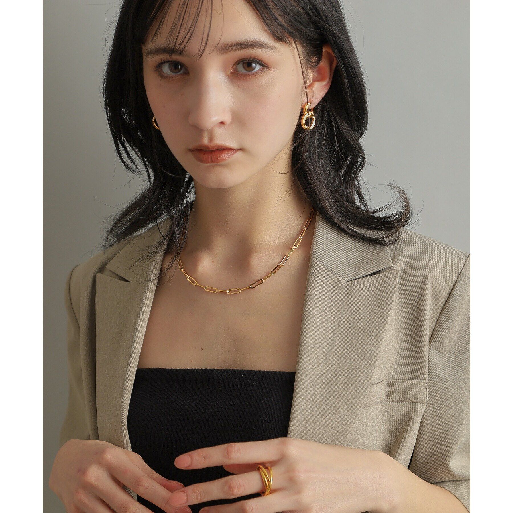 COCOSHNIK ONKITSCH「シルバー バンドリング トリプル GP」|リング|
