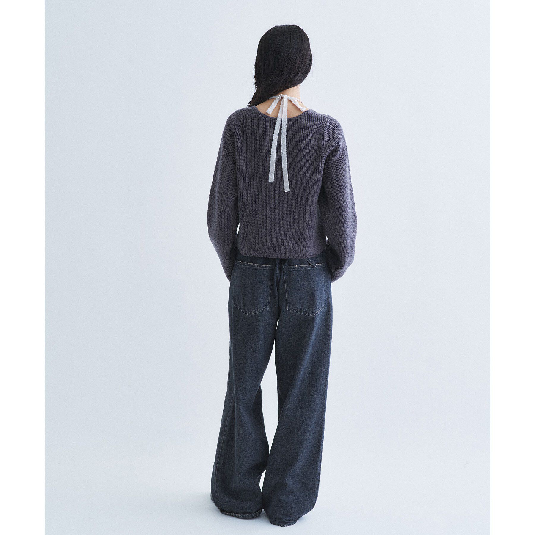 CODE A「deep V form knit」|ニット・セーター|