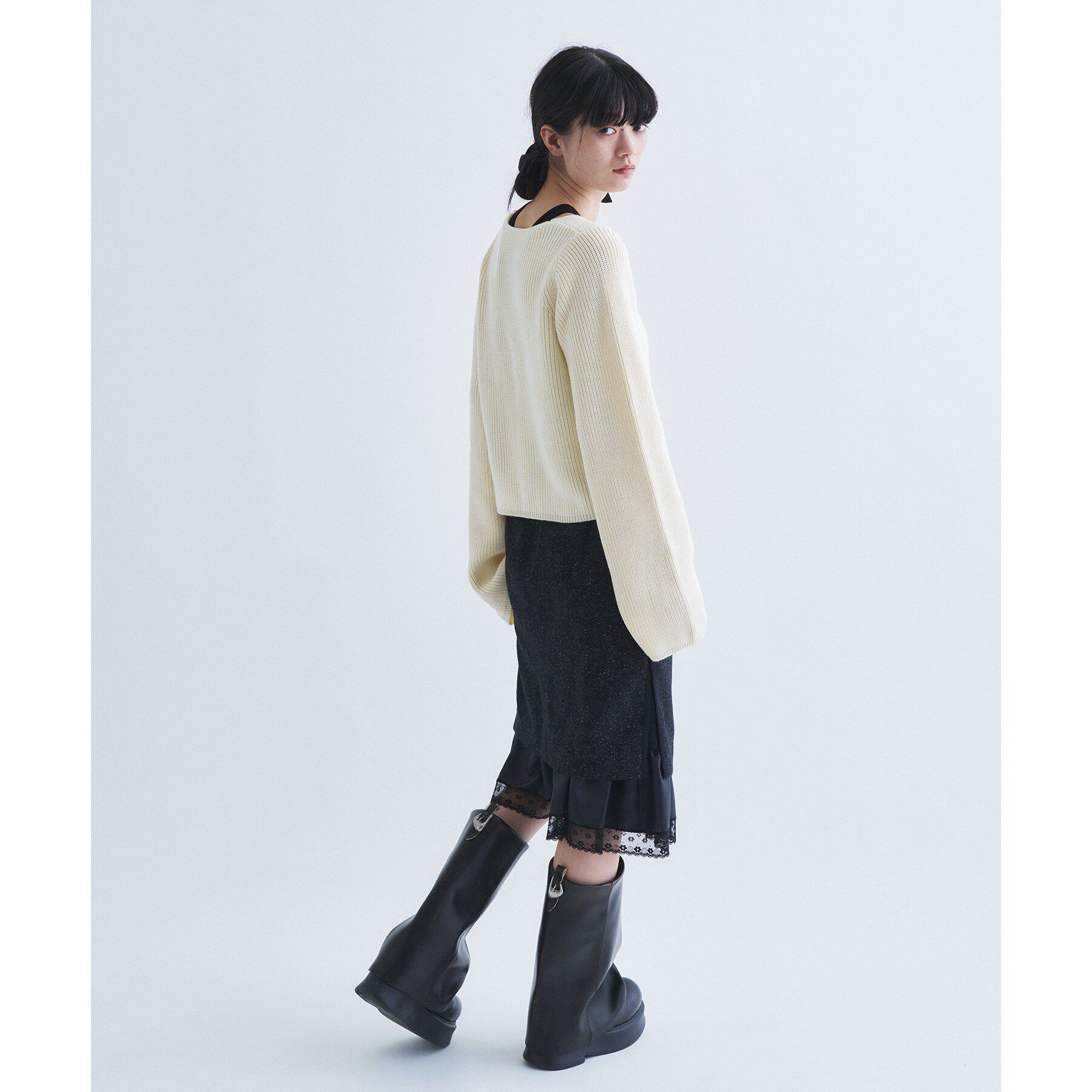 CODE A「deep V form knit」|ニット・セーター|