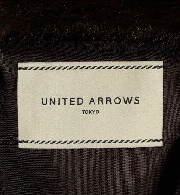 UNITED ARROWS「ファーライク ブルゾン」|ブルゾン・スタジャン|