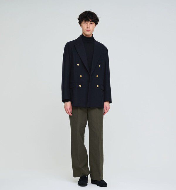 UNITED ARROWS green label relaxing「ハイツイスト 2P ワイド ストレート パンツ W5」|チノ|