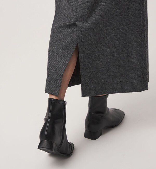 UNITED ARROWS green label relaxing「［size SHORT/TALLあり］ヘアライン タイトスカート ストレッチ」|タイト|