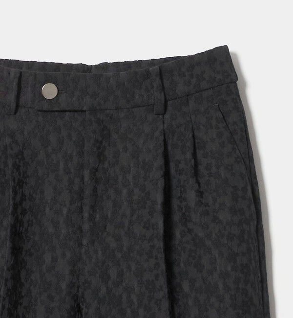 UNITED ARROWS green label relaxing「［size SHORT/TALLあり］fleurie(フルリー) ジャガード テーパード パンツ」|スラックス|