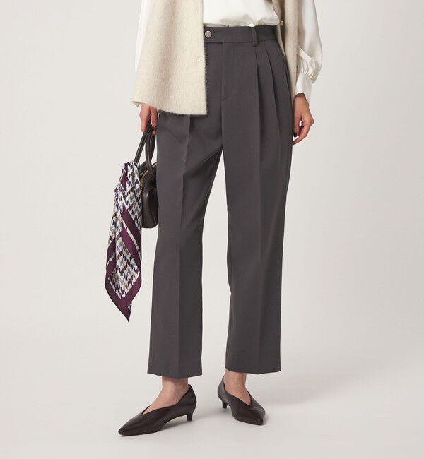 UNITED ARROWS green label relaxing「［size SHORT/TALLあり］fleurie(フルリー) テーパード パンツ」|スラックス|