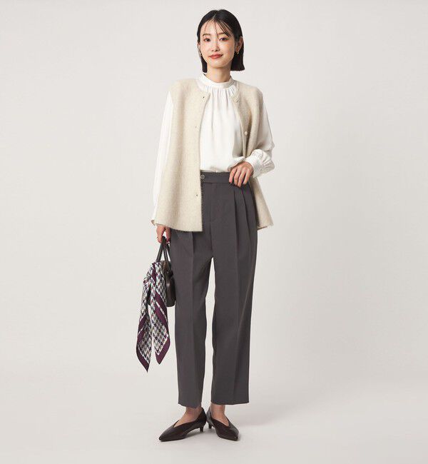 UNITED ARROWS green label relaxing「［size SHORT/TALLあり］fleurie(フルリー) テーパード パンツ」|スラックス|