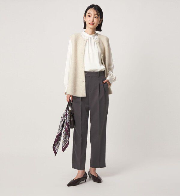 UNITED ARROWS green label relaxing「［size SHORT/TALLあり］fleurie(フルリー) テーパード パンツ」|スラックス|