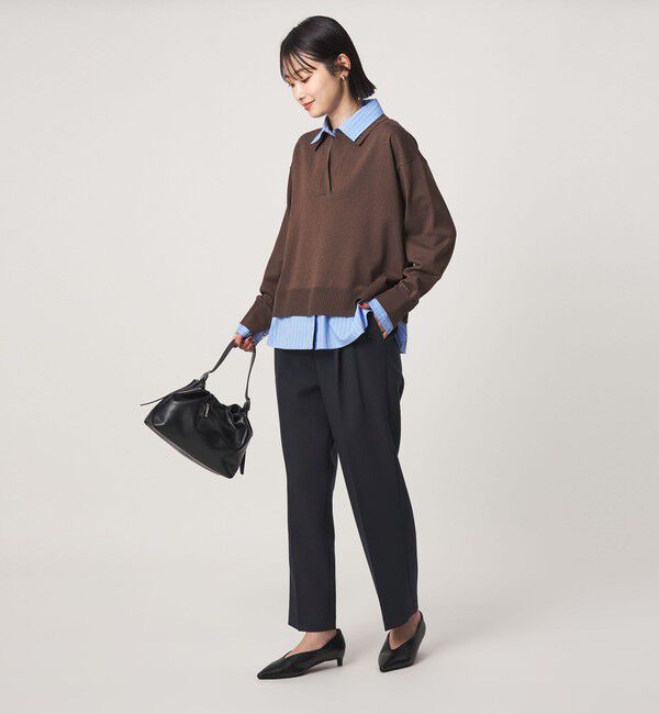 UNITED ARROWS green label relaxing「［size SHORT/TALLあり］fleurie(フルリー) テーパード パンツ」|スラックス|