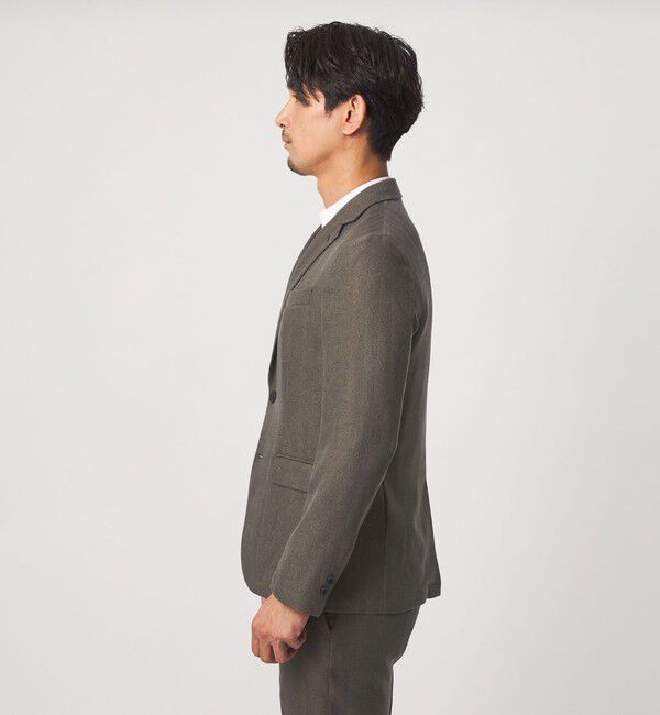 UNITED ARROWS green label relaxing「【WEB限定】JUST fit ヘリンボーン ナロー セットアップ ジャケット&パンツ」|スーツ|