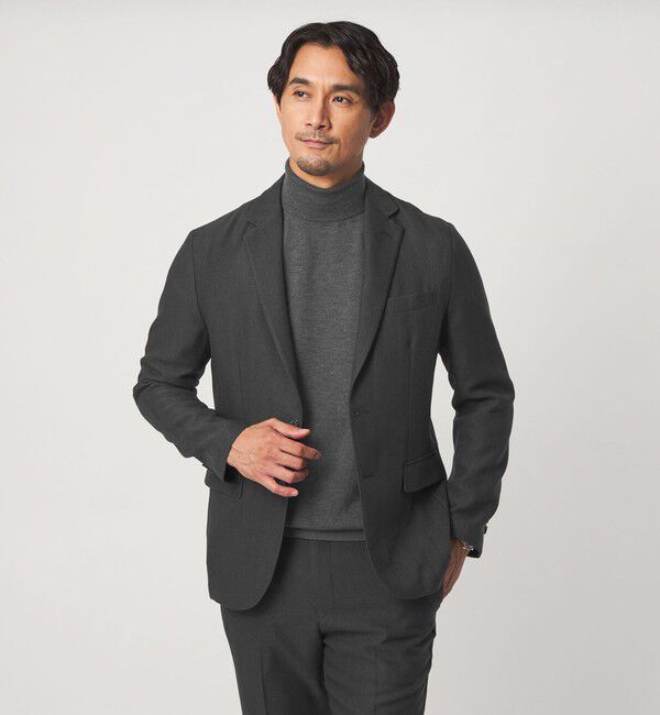 UNITED ARROWS green label relaxing「【WEB限定】JUST fit ヘリンボーン ナロー セットアップ ジャケット&パンツ」|スーツ|