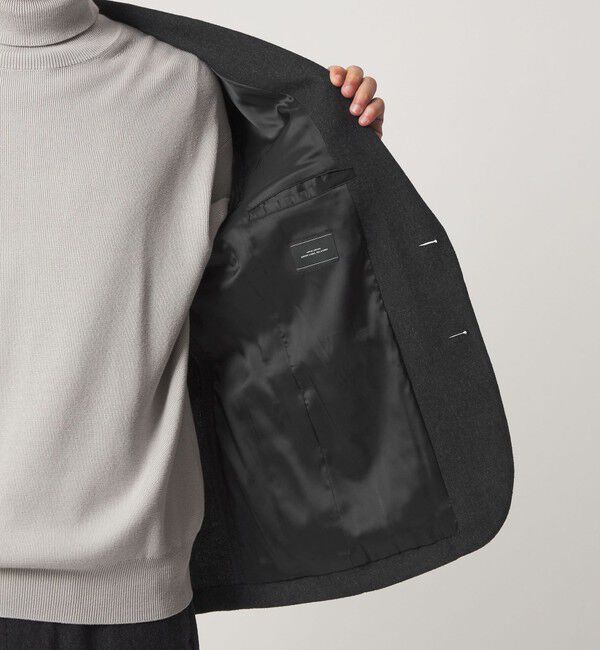 UNITED ARROWS green label relaxing「ウォッシャブル ホームスパン ナロー ジャケット -ストレッチ-」|テーラードジャケット|