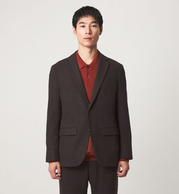 UNITED ARROWS green label relaxing「ウォッシャブル ホームスパン ナロー ジャケット -ストレッチ-」|テーラードジャケット|