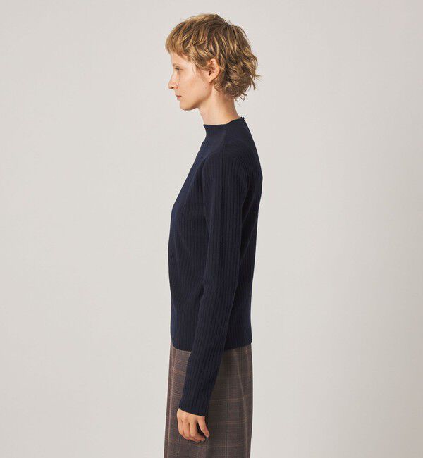 STEVEN ALAN「＜Steven Alan＞コットン カシミヤ ボトルネック ニット」|ニット・セーター|