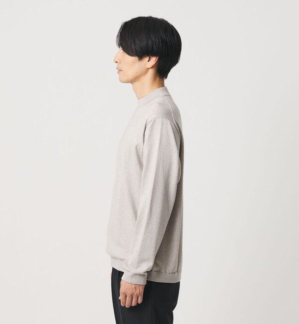 BEAUTY&YOUTH UNITED ARROWS「コットン カシミヤ ジャケットネック ニット ウォッシャブル」|ニット・セーター|