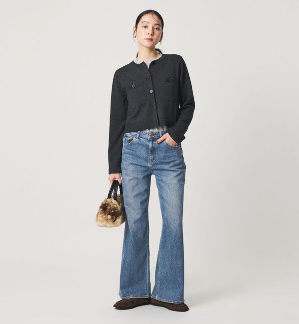 BEAUTY&YOUTH UNITED ARROWS「＜RED CARD＞TRENT フレア デニムパンツ」|デニム|