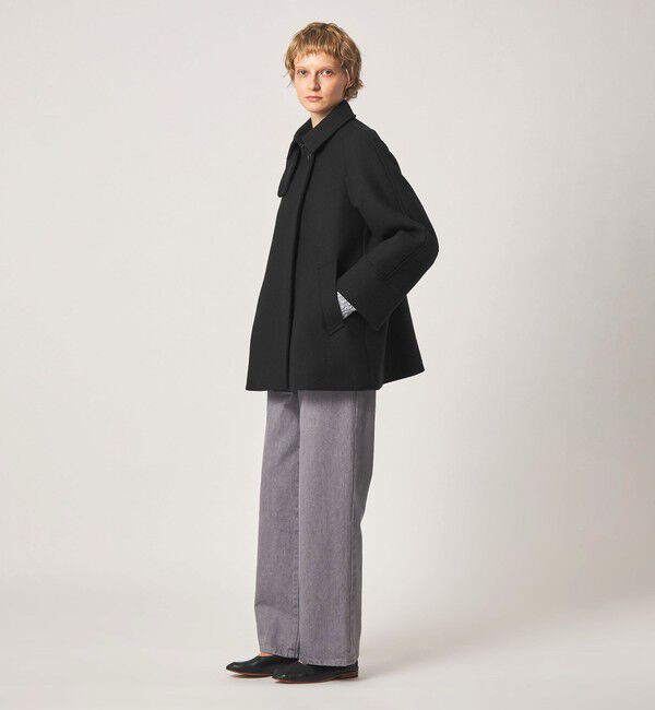 STEVEN ALAN「＜Steven Alan＞ウール カシミヤ テント ショートコート」|ステンカラーコート|