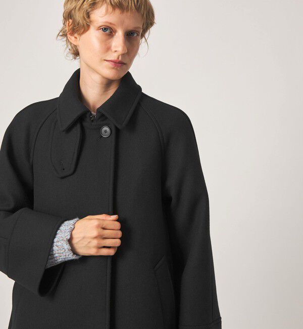 STEVEN ALAN「＜Steven Alan＞ウール カシミヤ テント ショートコート」|ステンカラーコート|
